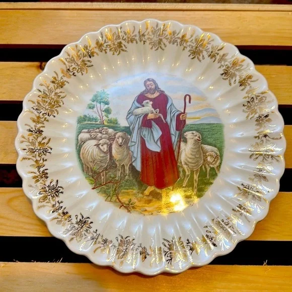 ππ Good Shepherd Plate 1st Edition Sanders Mfg. Nashville, TN - 1950sββββ ππ - Picture 1 of 3